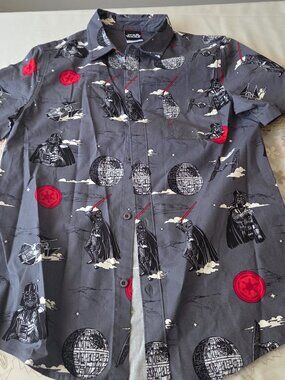 NWT Box Lunch Star Wars Button Down